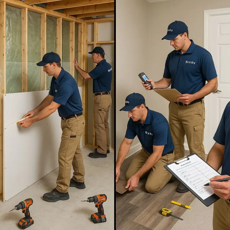 Repairs and Reconstruction process in Bridgehampton, NY