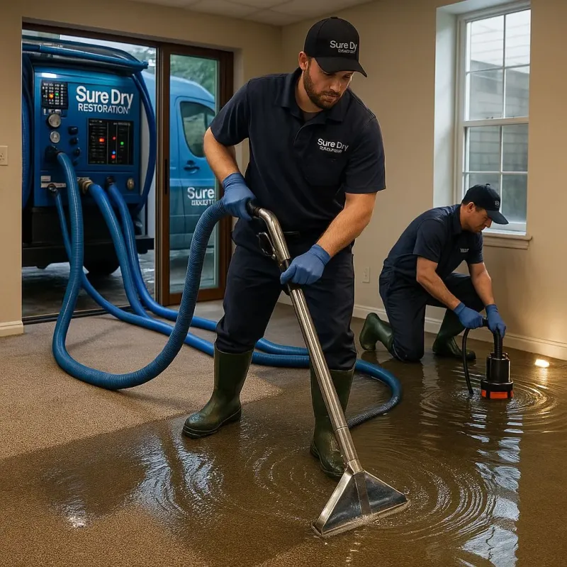 Water Extraction and Removal process in Bridgehampton, NY